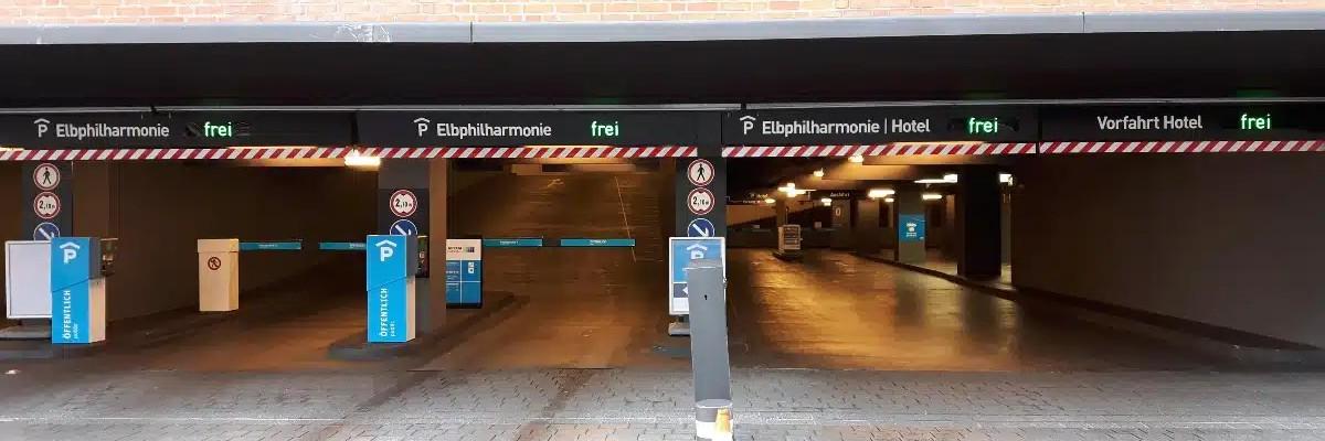 parking near Elbphilharmonie new