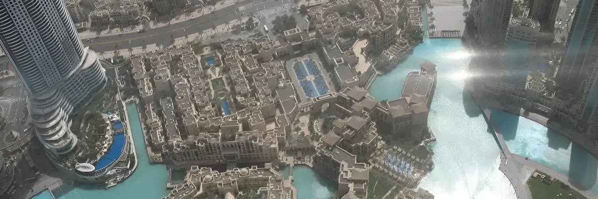 Burj Khalifa Top View