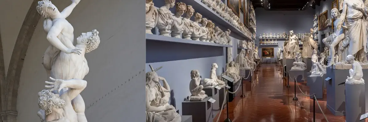 The Tragic Rape of the Sabines Statue at Accademia Gallery!