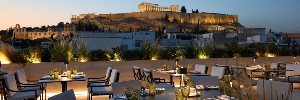 Restaurants near Acropolis Athens Greece