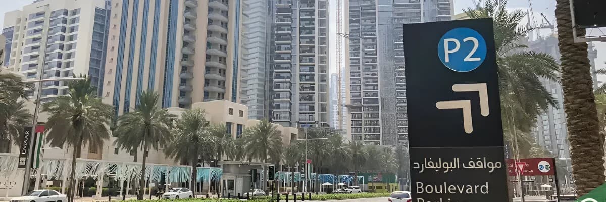 Burj Khalifa parking