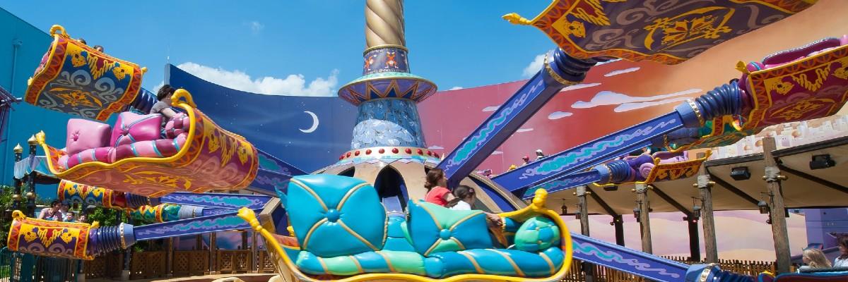 Rides at Disneyland Paris