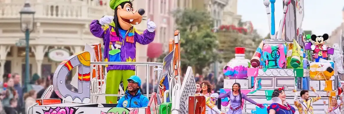 Disneyland Paris Parade in