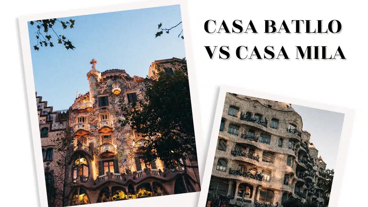 Casa mila vs Casa Batlo||Casa Mila Spain|Casa Batllo Spain