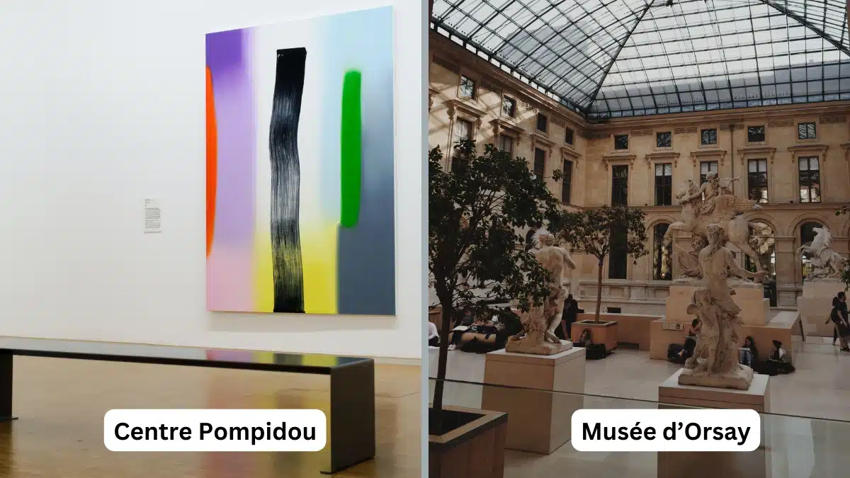Centre Pompidou and Musée d’Orsay