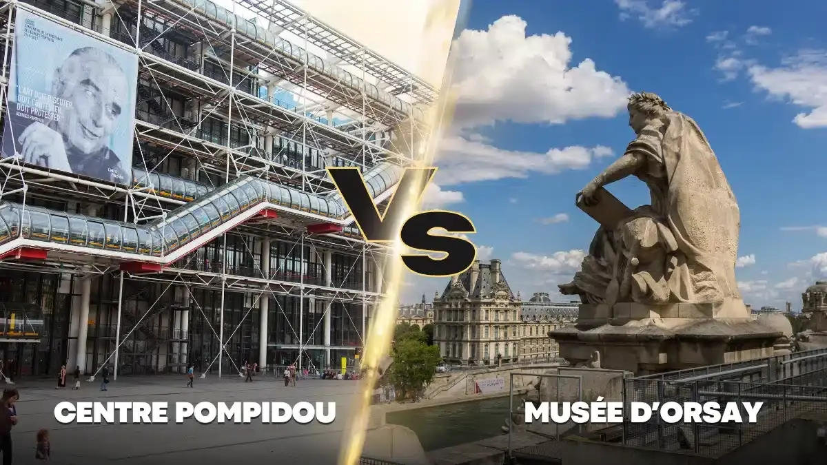 Centre Pompidou vs Musée d’Orsay