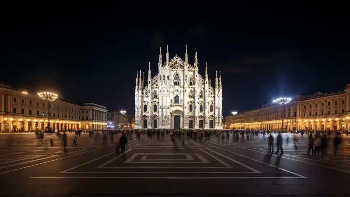 Duomo di Milano At Night||