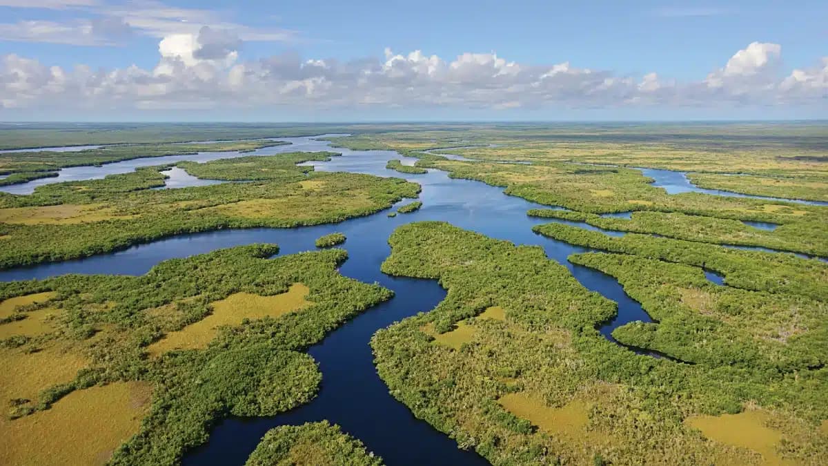 Everglades national park map