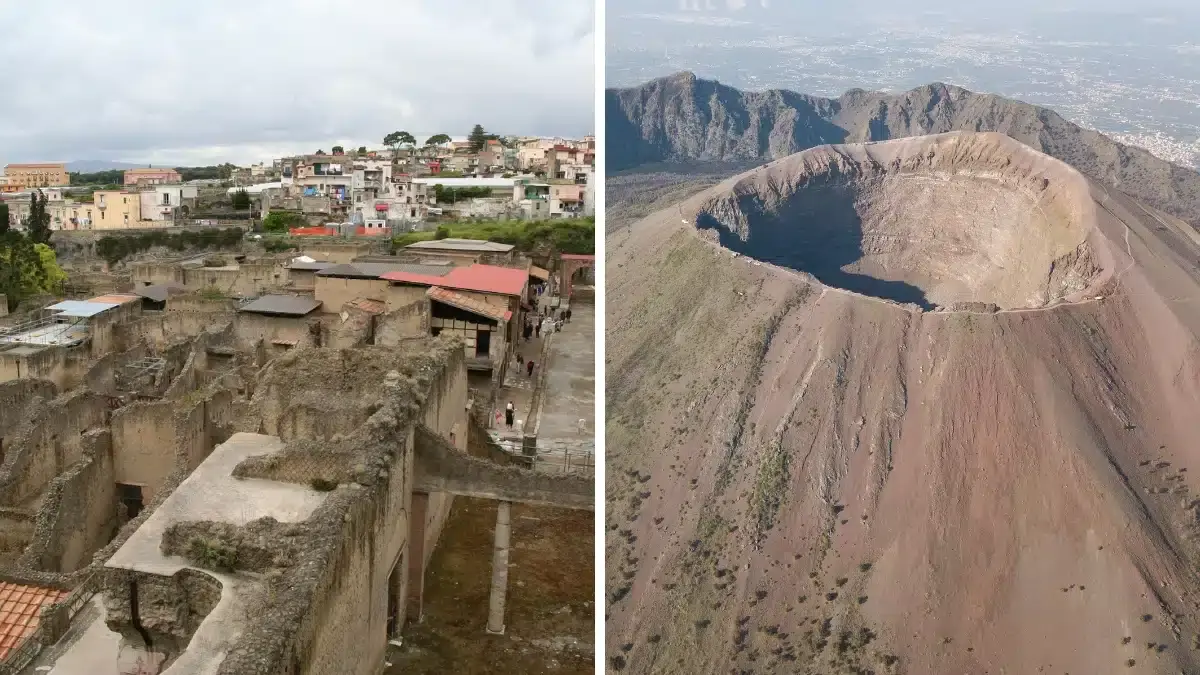 Herculaneum and Mount Vesuvius