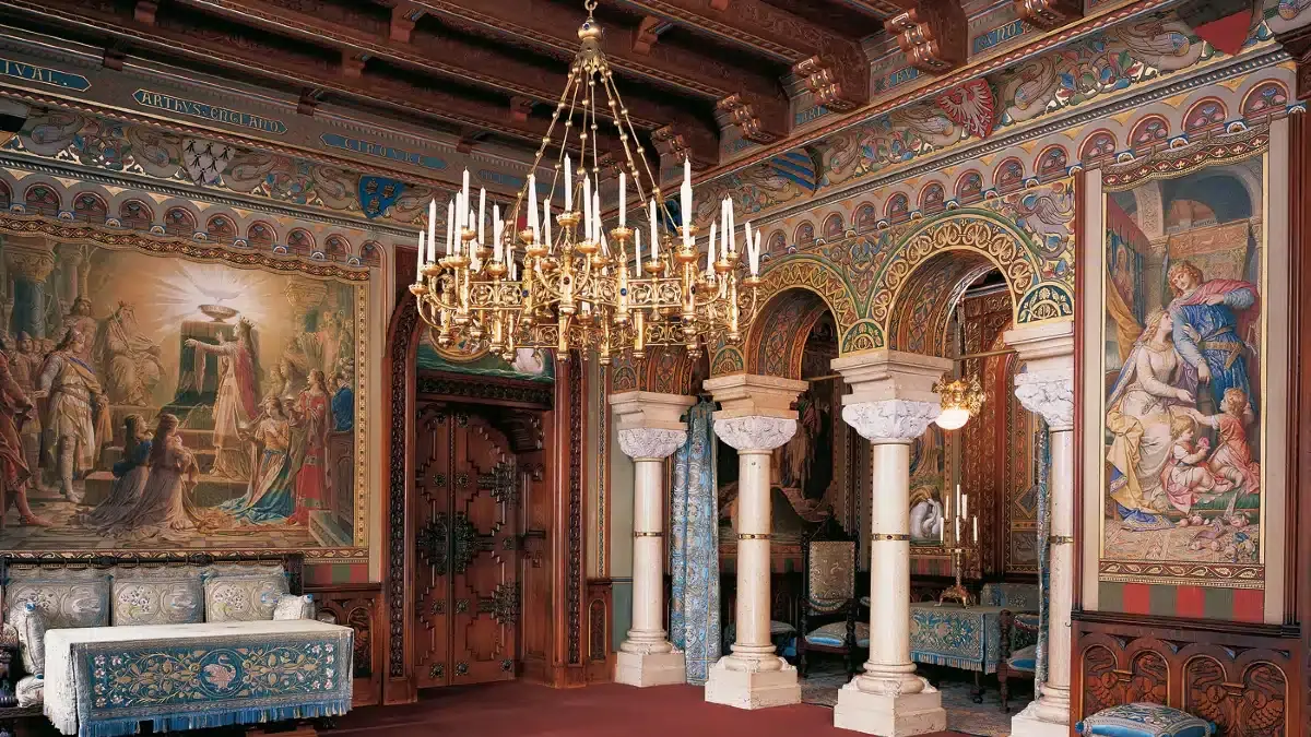 Inside Neuschwanstein Castle