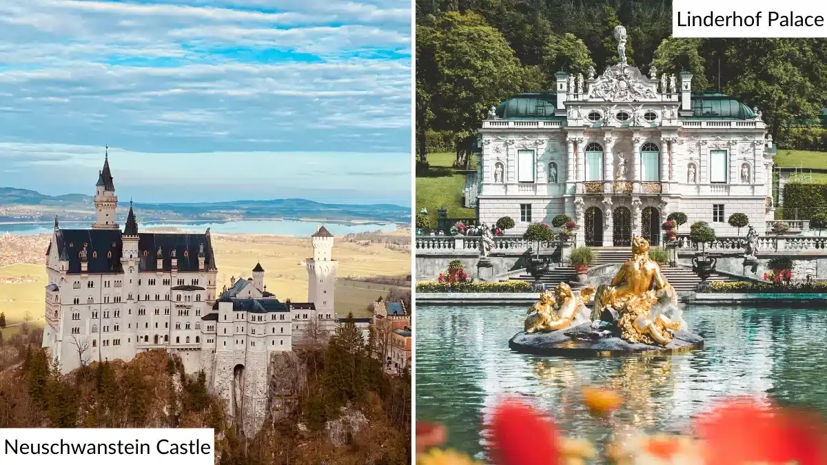 Linderhof Palace Vs Neuschwanstein Castle