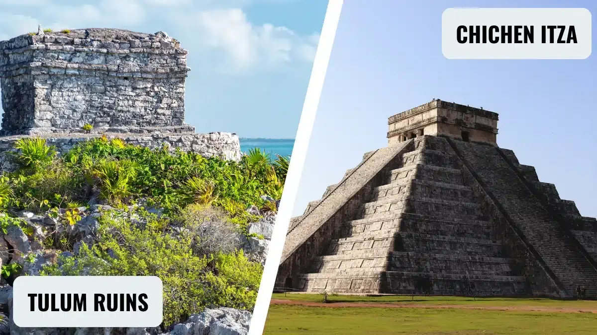 Tulum Ruins vs chichen itza