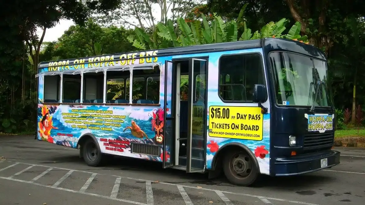 hop on hop off hawai bus tour