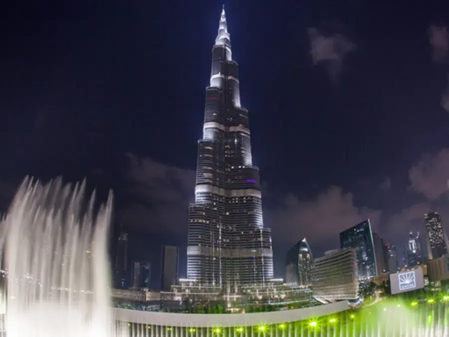 Burj Khalifa Fountain and Light Show