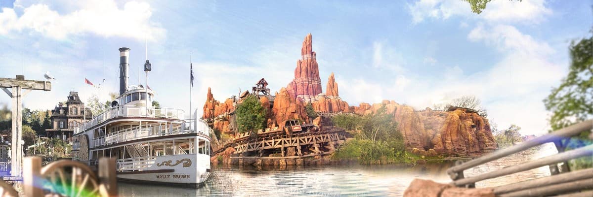 Frontierland Disneyland Paris New