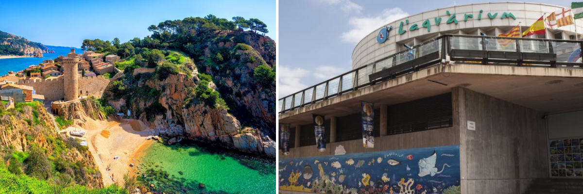 Day Trip From Costa Brava to Barcelona with Aquarium Visit
