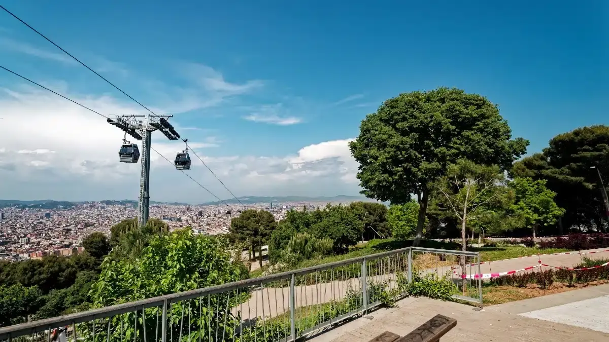 Barcelona Cable Car Route