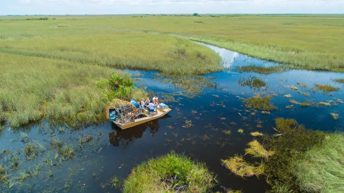 Best Everglades Safari Park Airboat Tour and Park Entrance