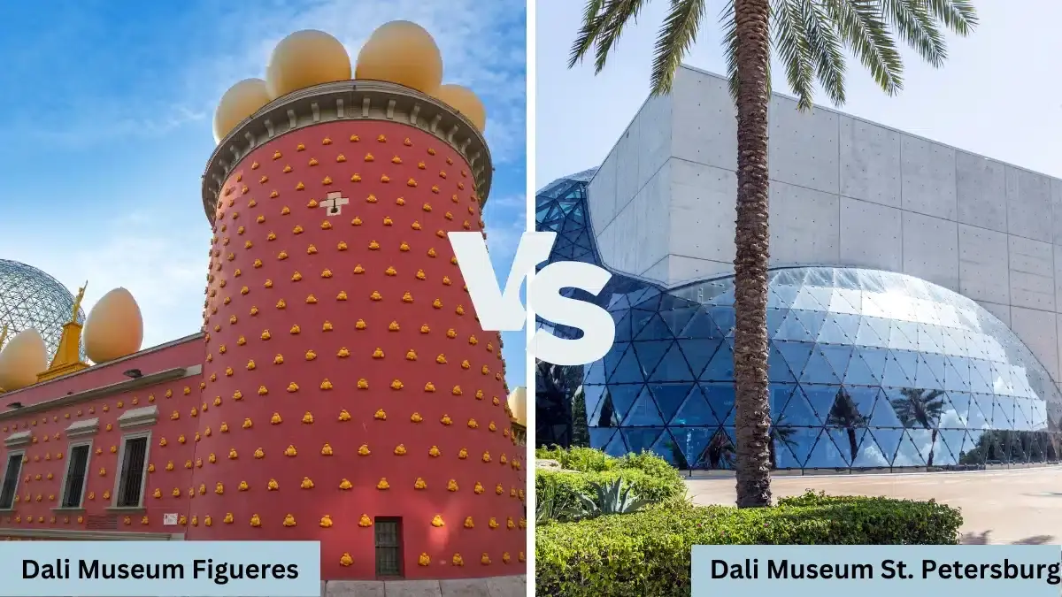 Dali Museum Figueres vs Dali Museum St. Petersburg|Dali Museum St. Petersburg|The Eye of Time|The time of heart|||