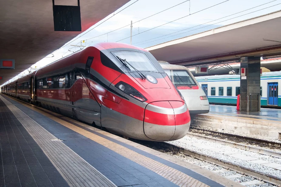 By train