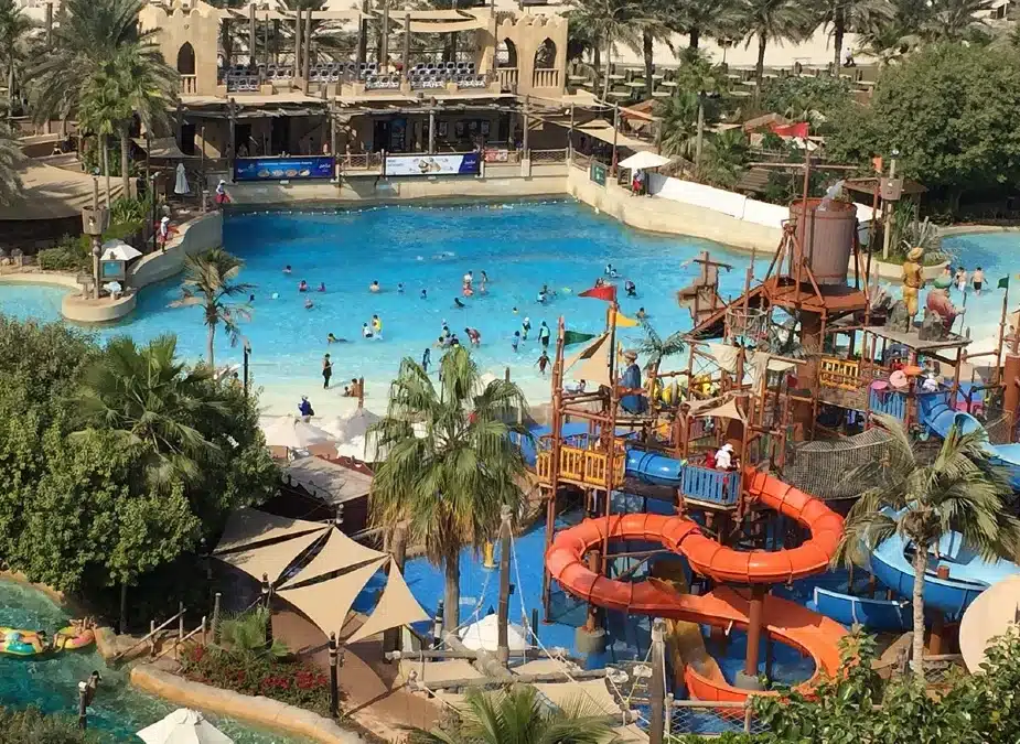 Wild Wadi waterpark size