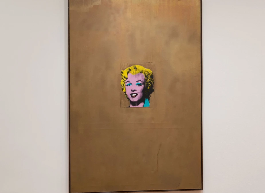 Gold Marilyn Monroe