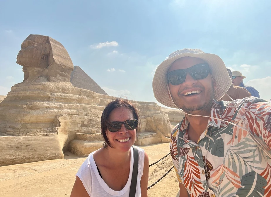 Inside the Sphinx of Giza