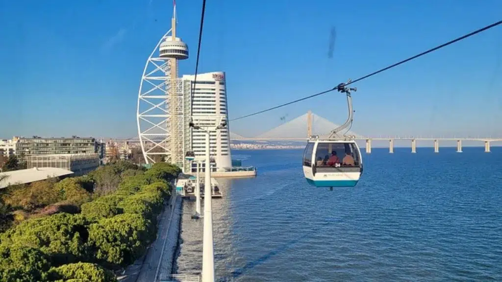Oceanário de Lisboa and Lisbon Cable Car