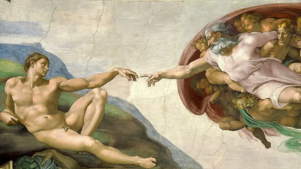 The Composition of Creation of Adam