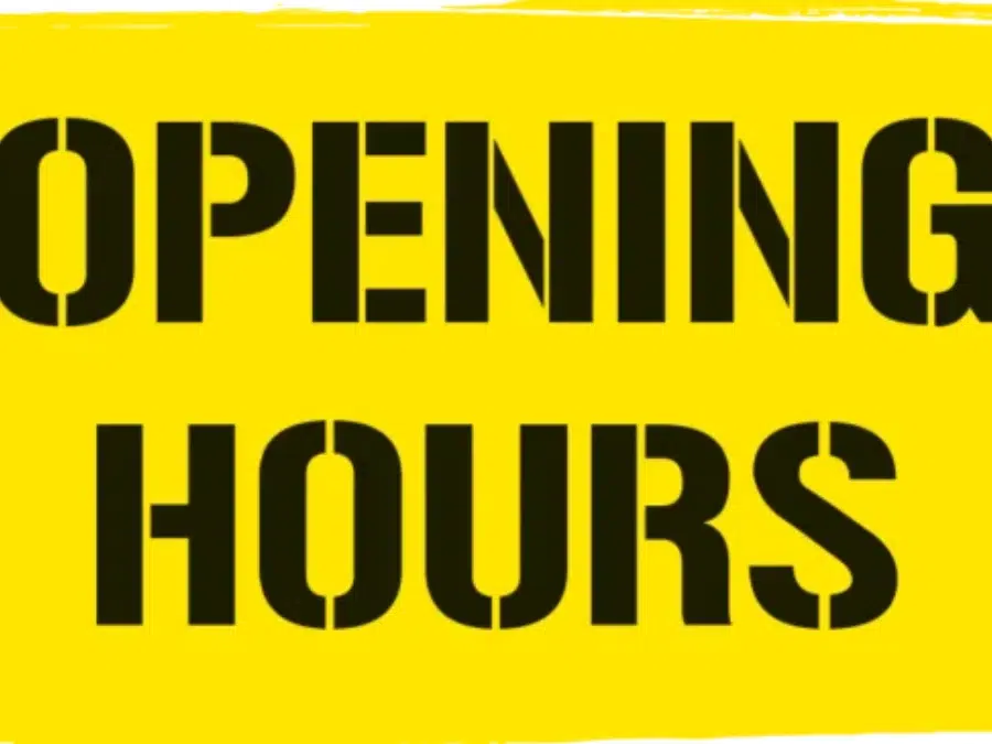 Opening Hours