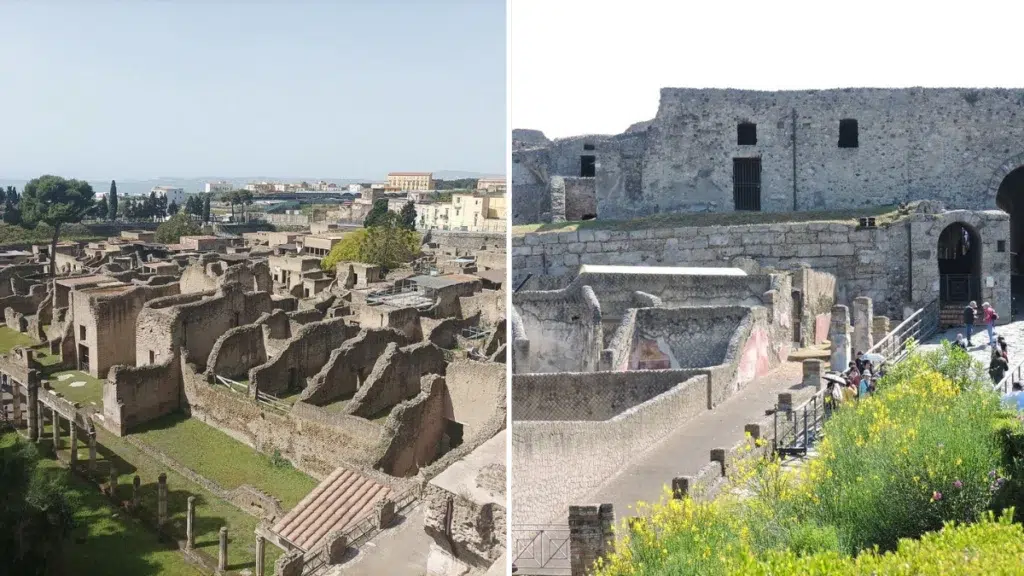 History of Herculaneum vs Pompeii