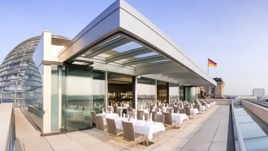 Reservation for Käfer, the Rooftop Restaurant