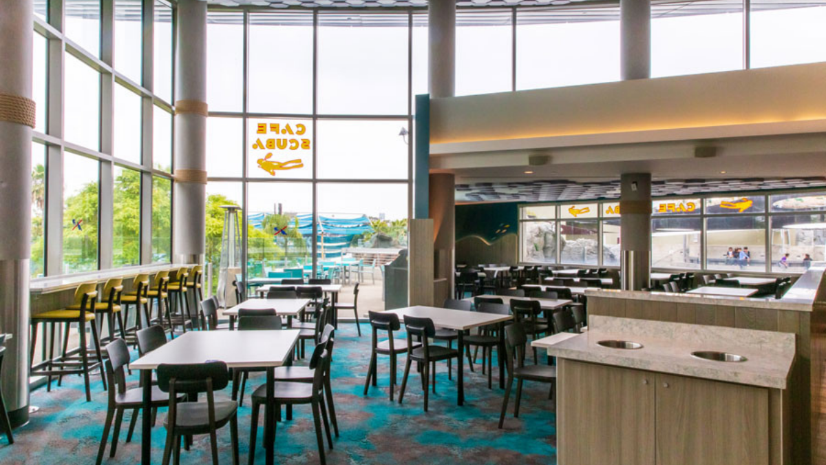 Restaurants near the Pacific Aquarium