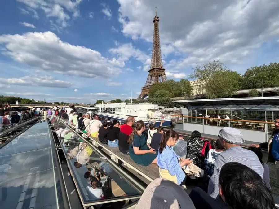 Lundrimi i Sightseeing Seine nga Kulla Eifel