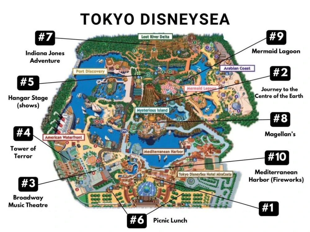Ultimate Tokyo Disneyland Resort Map Guide