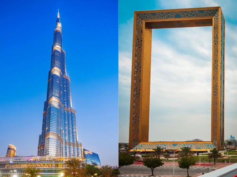 Burj Khalifa and Dubai Frame Combo Ticket