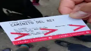 Caminito del Rey entrance ticket|