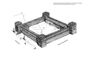Doges Palace Layout|Doges Palace Entrance|Bridge of Sighs