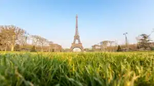 Eiffel tower gardens