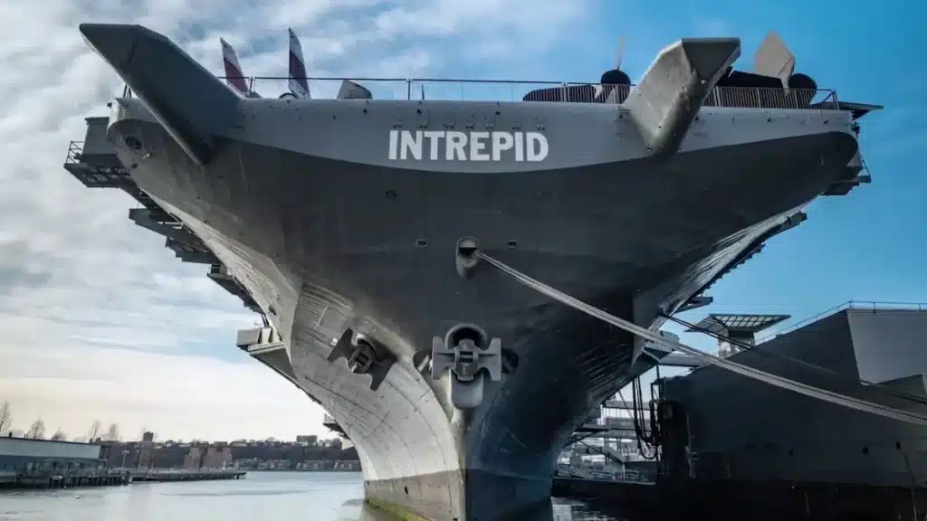 Intrepid Museum tickets|||Intrepid Museum Entry Ticket|Intrepid Museum + Edge at Hudson Yards Bundle|New York CityPass with Entrance to 5 Top Attractions|For Budget Travelers|For Solo Tourists|For a Detailed Visit interpid|Know Intrepid Museum|Plan Your Visit interpid|interpid|flight deck intrepid museum|Hangar Deck intrepid museum|Gallery Deck intrepid museum|Space Shuttle Pavilion intrepid museum|USS Growler Submarine intrepid museum|Combat Information Center intrepid museum||||||||
