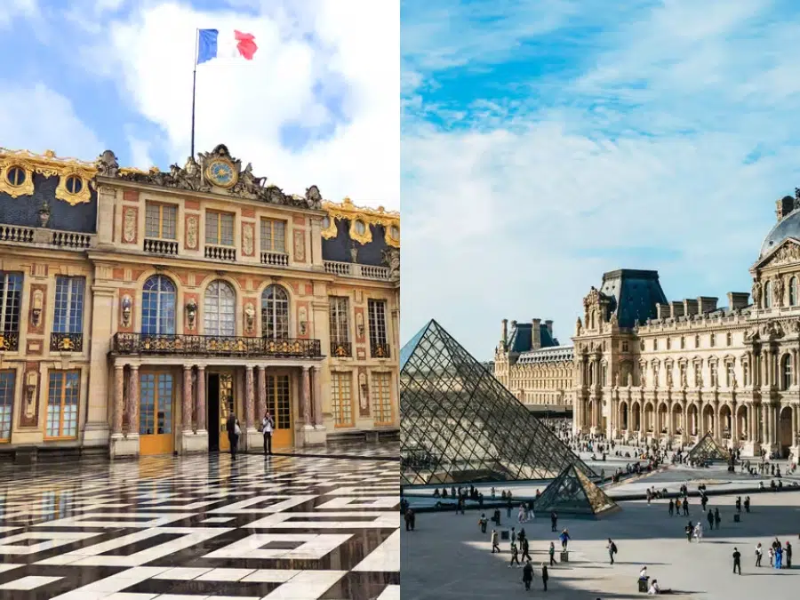 Louvre or Versailles in Palace