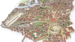 Pantheon rome map