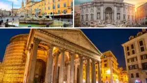 Pantheon with Trevi Fountain and Roman Squares Guided Tour