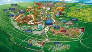 PortAventura Map|Portaventura Map|PortAventura Park Map|Ferrari Land Map|Caribe Aquatic Park Map