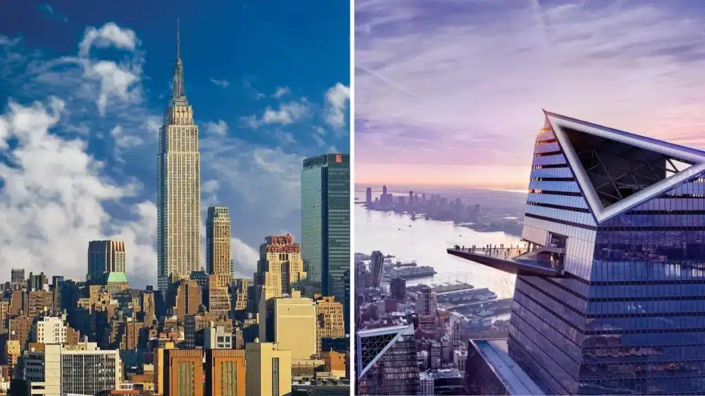 The Edge vs Empire State Building|Empire State Building Tickets|Summit One And Edge NYC