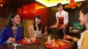 Tokyo DisneySea and Disneyland Restaurants|Crystal Palace Restaurant|Tomorrowland Terrace|Plaza Inn|Sweetheart Cafe|Grandma Sara’s Kitchen|Royal Banquet Hall|Chanterelle|Cafe Portofino|Cape Cod Cook-Off|Mamma Biscotti’s Bakery|Papadakis Fresh Fruit||