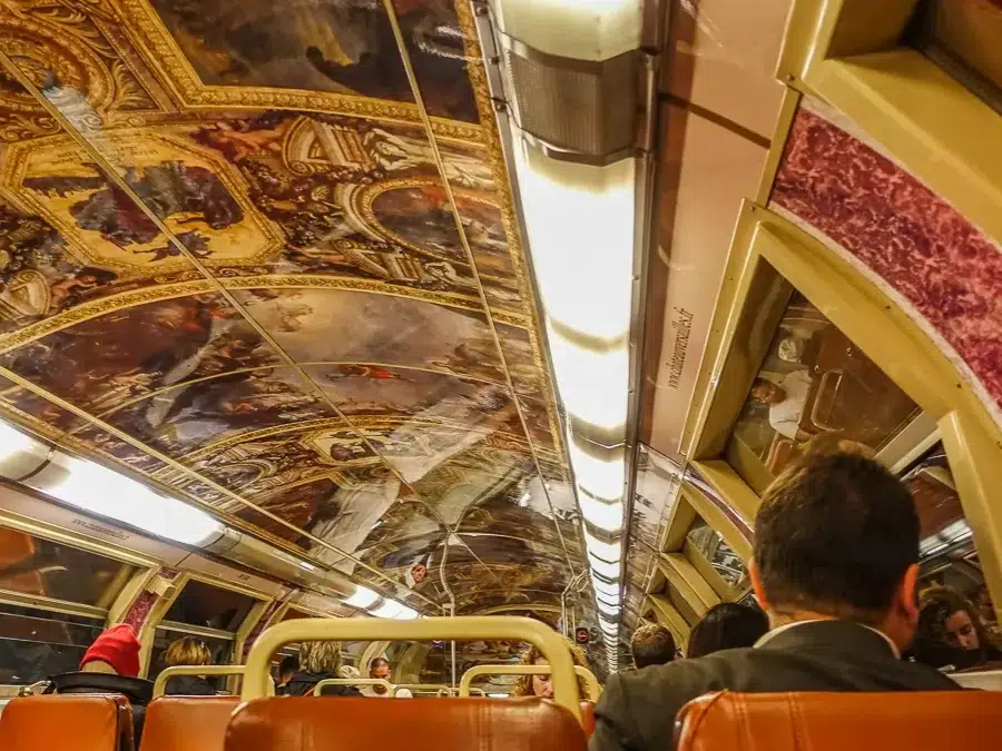 Train from Paris to Versailles