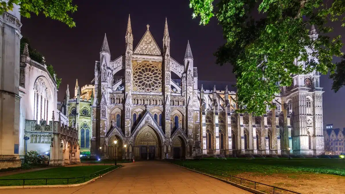 Westminster Abbey at Night