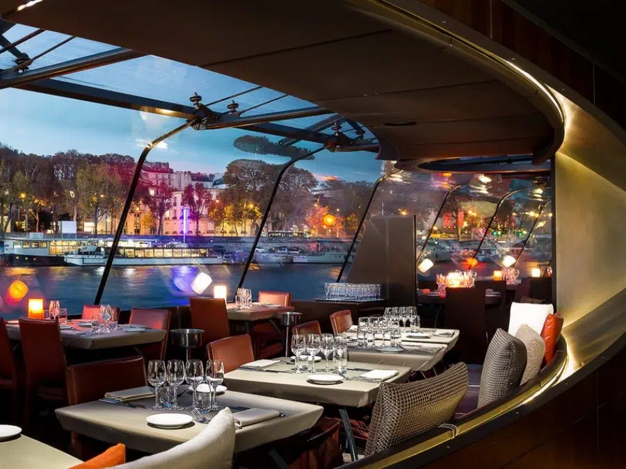 Bateaux Parisiens Seine River Gourmet Dinner Cruise