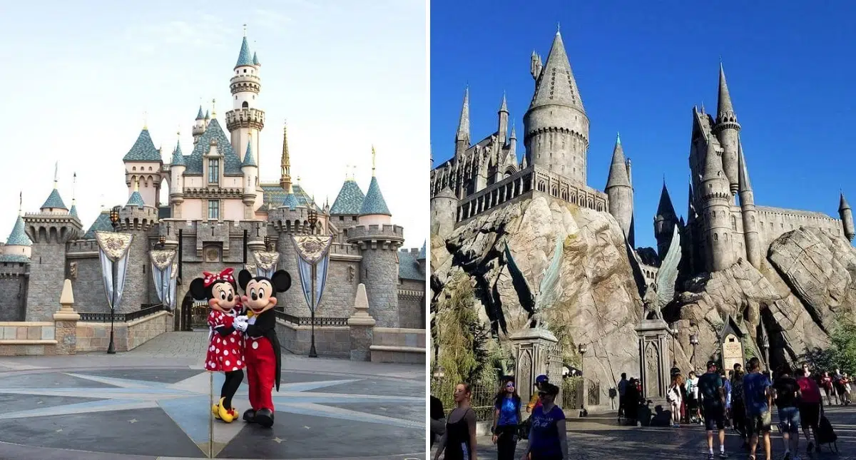 Disneyland vs Universal Studios Hollywood